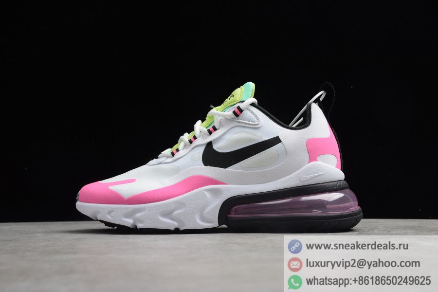 Nike Air Max 270 React Hyper Pink (W) CJ0619-101 Women Shoes